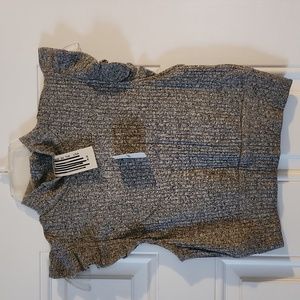 Crop top Ruffle nwt medium